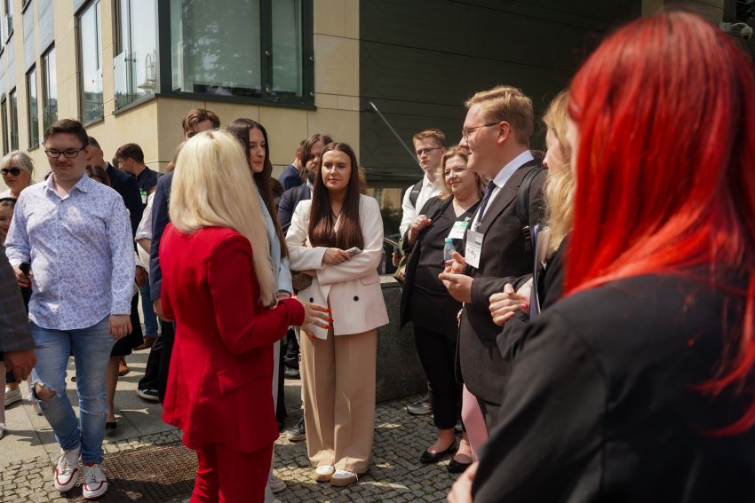 Wizyta studentów WPiD UMCS w Sejmie RP